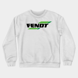 Fendt Tractors Logo green black Crewneck Sweatshirt